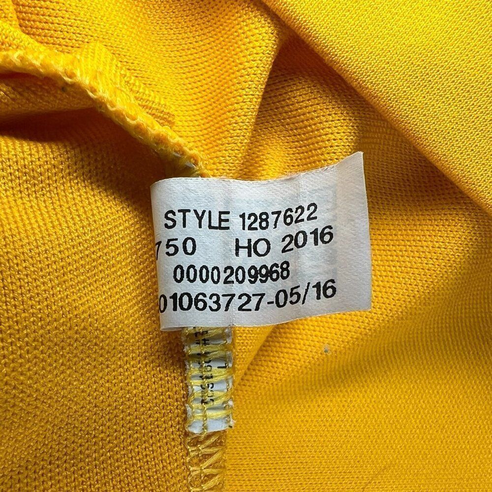 Under Armour Polo Men's Medium Yellow Nashville Predators Ice Hockey Embroidered - Picture 10 of 10